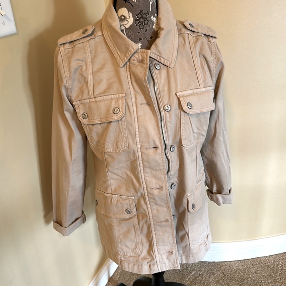 NWT Kensie khaki Utility Jacket